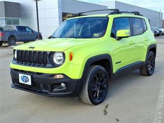 used 2017 jeep renegade altitude