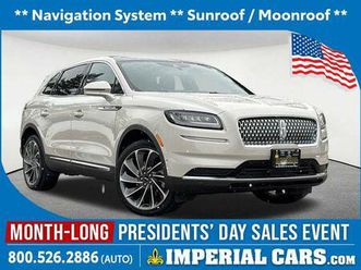used 2022 lincoln nautilus reserve