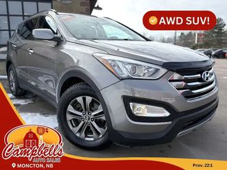 2013 hyundai santa fe sport 2.0t se awd! dual zone ac! heated...