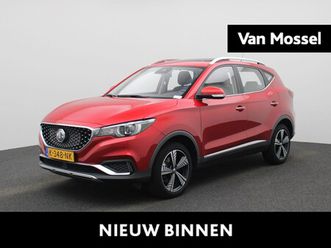 mg zs - ev luxury 45 kwh | panoramadak | leder | stoelverwarming | carplay |