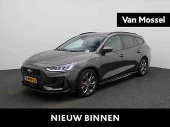 ford focus wagon 1.0 ecoboost hybrid st line | trekhaak | automaat | camera | winter pakket | led verlichting | carplay |