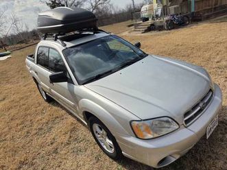 **rare** 2005 subaru baja, manual/stickshift