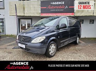 mercedes vito fourgon long 115 cdi 2.1 150ch pack clim 3 places bvm6