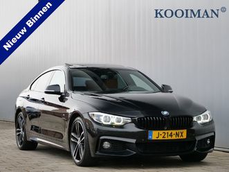 bmw 4-serie gran coupe 420i high executive edition 184 pk automaat m-pakket / navigatie / dab / leer / camera / schuifdak