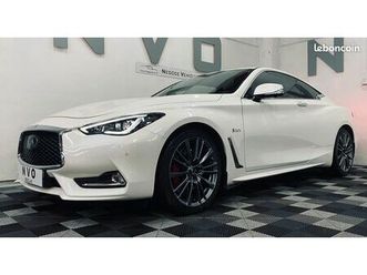 infiniti q60 s 3.0 v6 sport awd / 64122 km / suivi complet / hifi bose