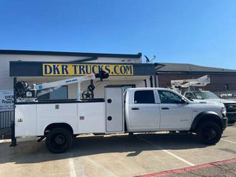 2021 ram 5500 4x4 diesel crane truck