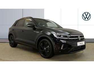volkswagen t-roc 1.5 tsi black edition 5dr dsg petrol hatchback