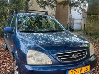 kia carens 1.8 i 16v 5p e4 2002 blauw (2002) — kia — marktplaats