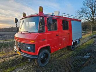 mercedes 608 + 408 camper 1985 brandweer 508 dudo — oldtimers — marktplaats