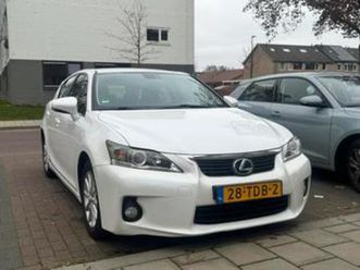 lexus ct-h 200h 1.8 hybrid 2012 wit — lexus — marktplaats