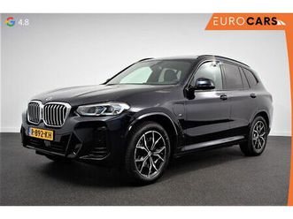 bmw x3 xdrive30e m sport high executive | leder | schuif/kantel dak | navigatie | climate control | camera | electrisch bedienbare achterklep | active cruise co