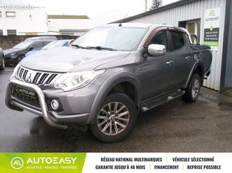 mitsubishi l200 iii pickup double cabine 4wd 2.4l di-d 181cv 4x4 pour pro de l'auto