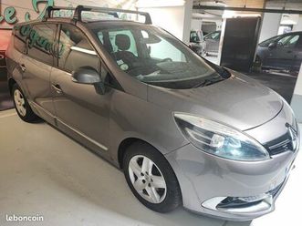 renault grand scenic 3 1.6dci 130cv luxe dynamique/mod2016/7 places/superbe état/moteur chaîne/gps/bluetooth/radar/salon semi cuir/ctok/4x cb/ 6990e