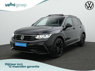volkswagen tiguan 1.4 tsi ehybrid 245 pk dsg r-line | panoramadak | trekhaak | navigatie discover pro | 360 camera | iq light | stuur-/achterbankverwarming