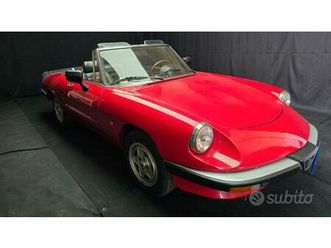 alfa romeo spider 2.0 cc asi con c.r.s