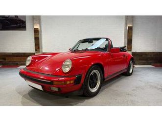 1989 porsche 911 3.2 cabriolet