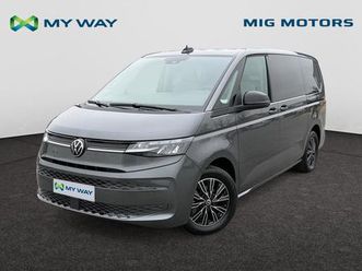 volkswagen multivan t7 long new!! 2.0 tdi 150pk automaat double cabine - lichte vracht /// zetelverwarmig vooraan /// android auto & apple carplay ///