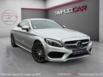 mercedes classe c coupe 220 d 9g-tronic fascination radar de recul sièges chauffants garantie 12 mois