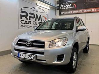 toyota rav4 2.0 vvt-i 4x4 endast 10399 mil/fullservad/nybesiktad ua