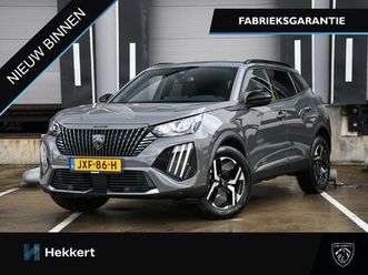peugeot 2008 allure 1.2 hybrid 145pk automaat 17''lm | pdc | cruise.c | dab | apple-carplay | flippers