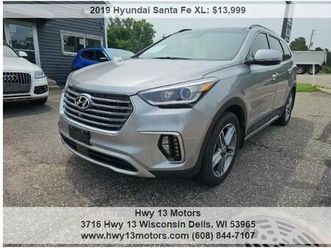 2019 hyundai santa fe xl limited ultimate 4dr crossover 84199 miles