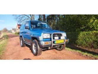 daihatsu feroza in goede staat op lpg | akp tot 11-2027 — bestelauto's — marktplaats