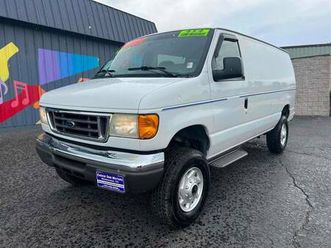 2006 ford e-series cargo e-250 e250 lifted quigley 4x4 one owner cargo van