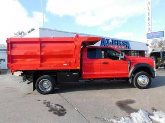 2023 ford f550 xcab drw 4wd landscape dump