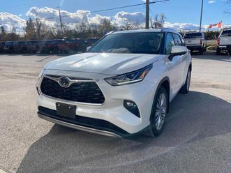 toyota highlander * awd * carfax * platinum * 360* обдухване