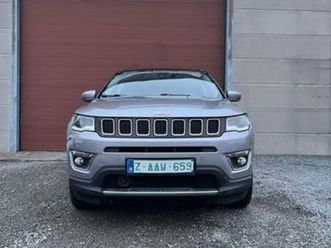 ② jeep compass 1.4 benzine automaat, 4*4nav, camera, bluetoot — jeep — 2ememain