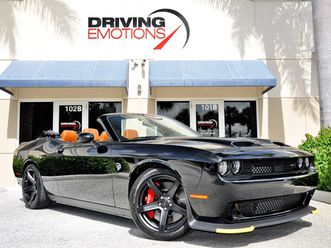 2022 dodge challenger srt hellcat! drop top customs convertible! collector!!