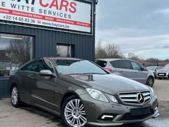 ② mercedes e350 2010 automaat 3.0 diesel v6 — mercedes-benz — 2ememain