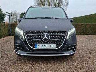 ② v-class look 2026, cuir, appareil photo, lumière vr,4 matic — mercedes-benz — 2ememain