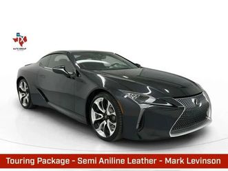 2021 lexus lc500 lc 500 coupe 2d