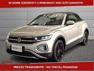 volkswagen t-roc cabrio 1.5 tsi style del 2023 usata a roma