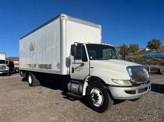 2013 international 4300 box truck – 26ft – fresh engine – 139k mile