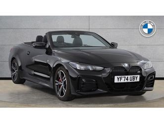 bmw 4 series m440i xdrive convertible 3.0 2dr