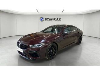 bmw m8 2020 - bordeaux métallisée - m8 gran coupe 625 ch bva8