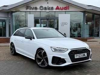 audi s4 avant 3.0 tdi v6 black edition estate 5dr diesel tiptronic quattro euro 6 (start/stop) (341 ps)