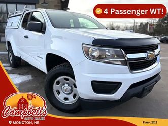 2018 chevrolet colorado wt 4 passenger! 6' bed! backup camera!