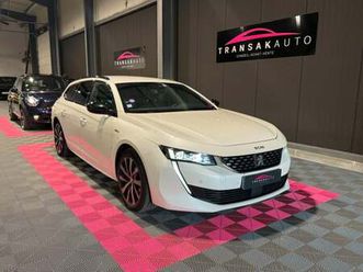 peugeot 508 sw ii 1.6l 180 cv s&s eat8 gt line boîte auto + vision nocturne + apple carplay/android auto + caméra 360° + reg/lim de vitesse