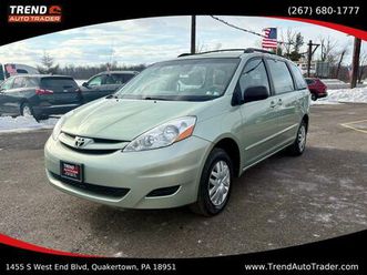 used 2006 toyota sienna ce