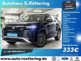 volkswagen tayron life 1.5 etsi dsg iq-led+360°kam+ahk+7sit