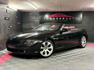 bmw serie 6 cab e64 645i steptronic n62 333ch