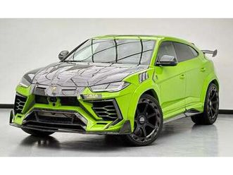 lamborghini urus std 4.0t v8 2022 lamborghini urus, mansory kit, 1 year warranty unlimited km, excellent condition