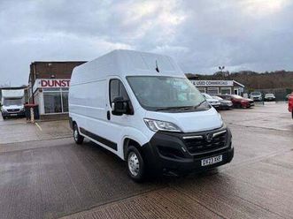 2023 vauxhall movano 2.2 turbo d 140ps h3 van dynamic panel van diesel manual