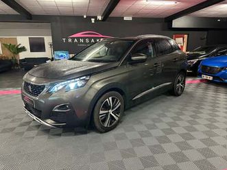 peugeot 3008 1.6 bluehdi eat6 120 cv gt line pack attelage / toit ouvrant / camera de recul