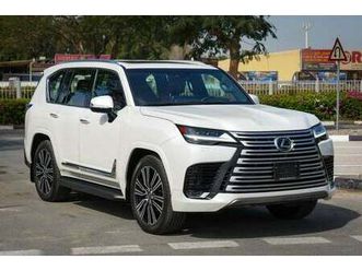 lexus lx 600 signature 2024!! low mileage!! warranty and service contract from al futtaim