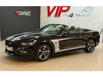 ford mustang v6 3,7 convertible shadow black b-kamera ren carfax