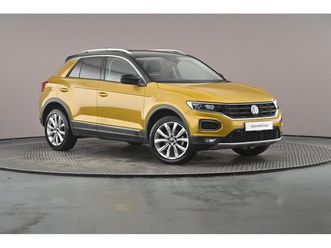 volkswagen t-roc 1.5 tsi evo sel 5dr dsg